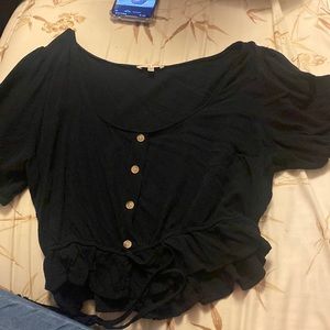 Cropped short sleeve